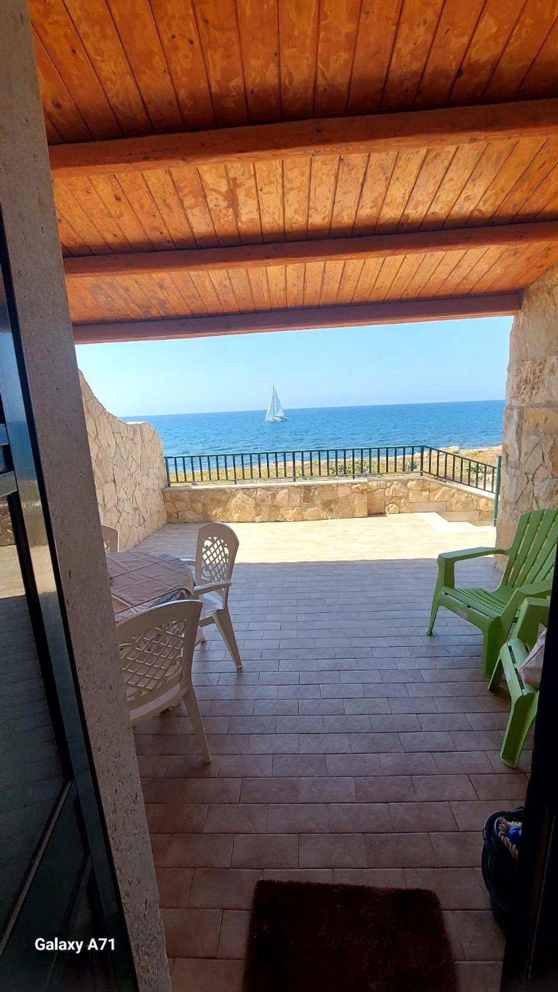 Casa Fronte Mare Puro Relax Villa Cava dʼAliga Exteriör bild